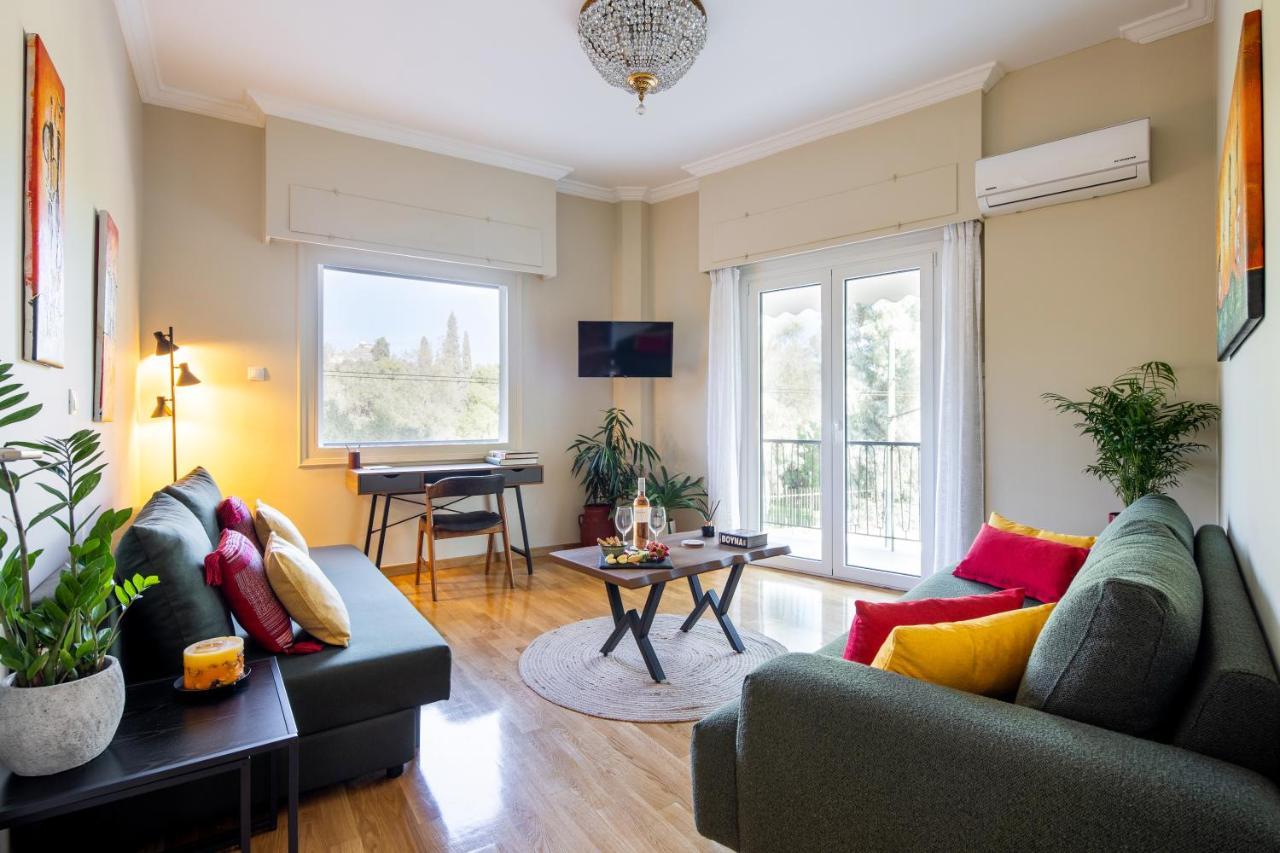 Renovated Apartment Near Acropolis Athene Buitenkant foto